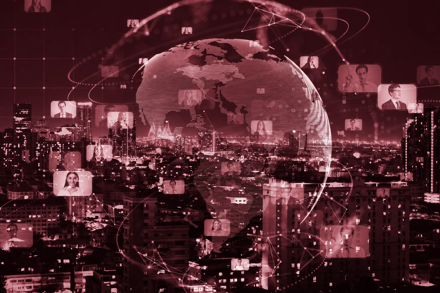Global Banking Network Map